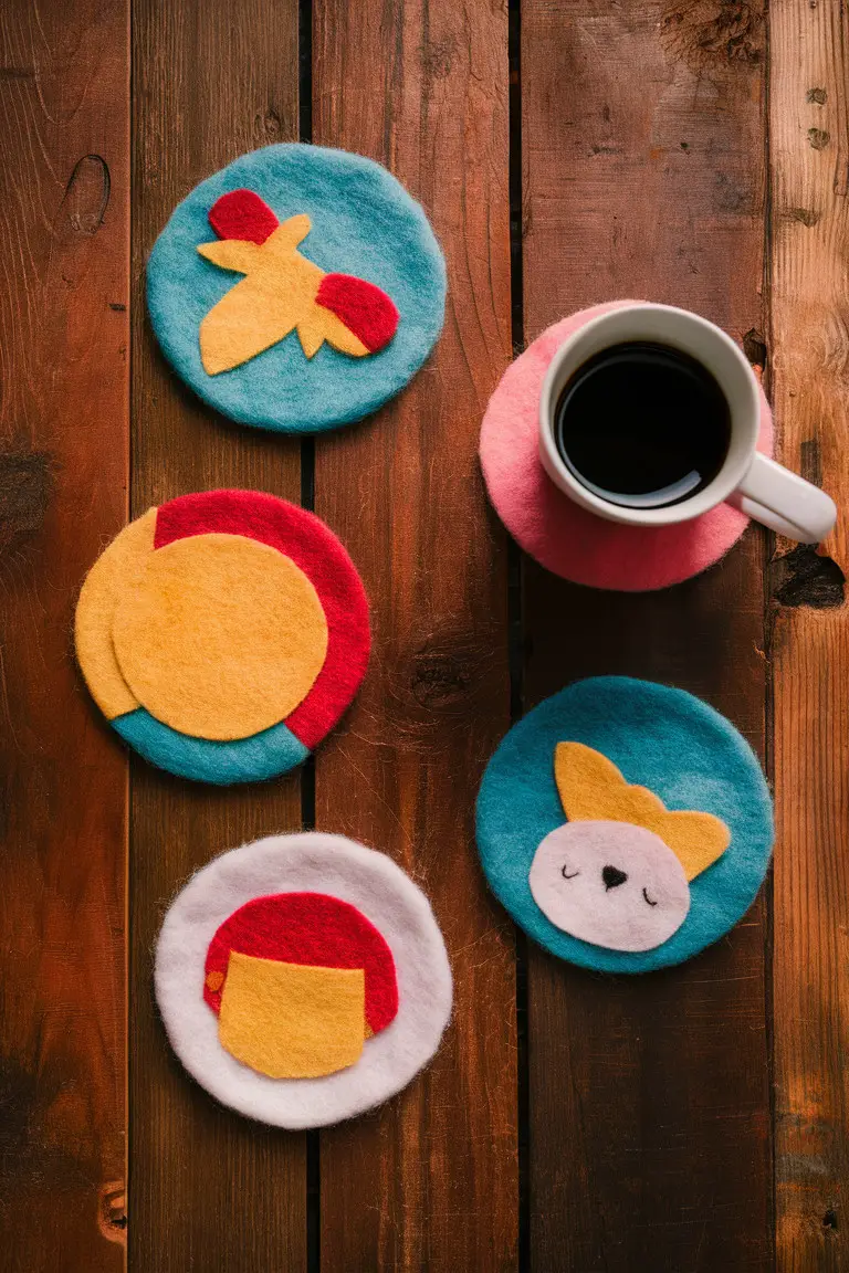 Felt Coasters