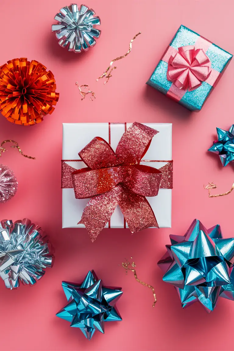 Festive Gift Bows