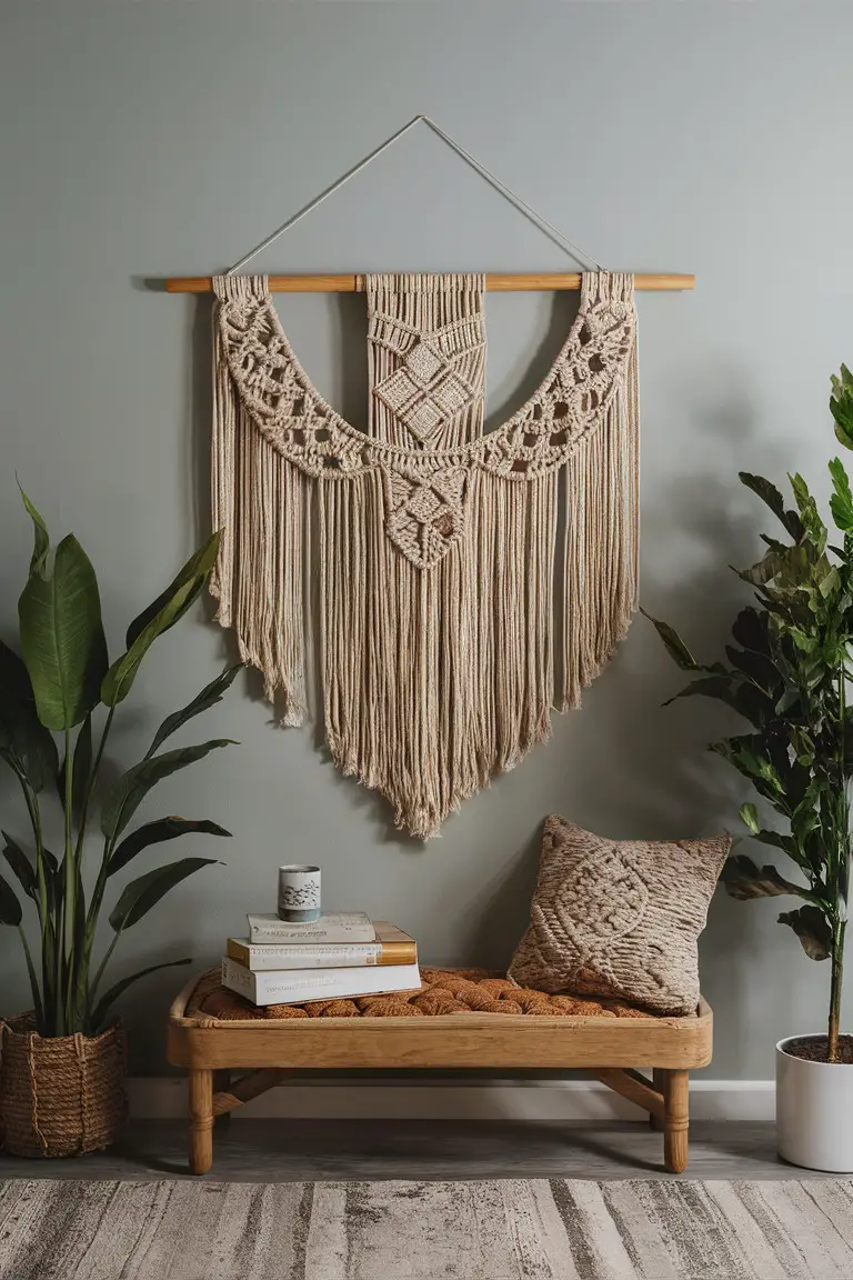 Macrame Wall Art Frame