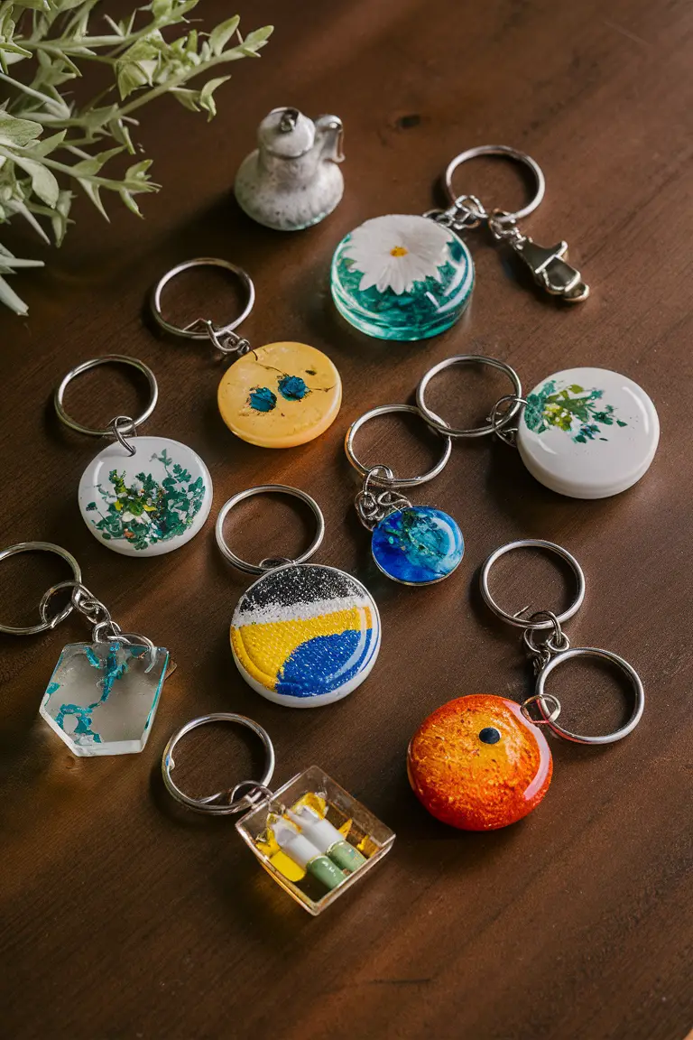 Resin Keychains