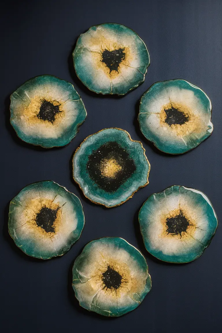 Geode Coasters