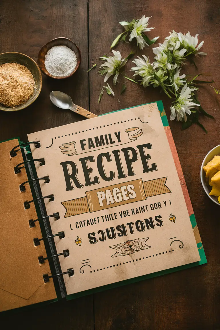 Family Recipe Page