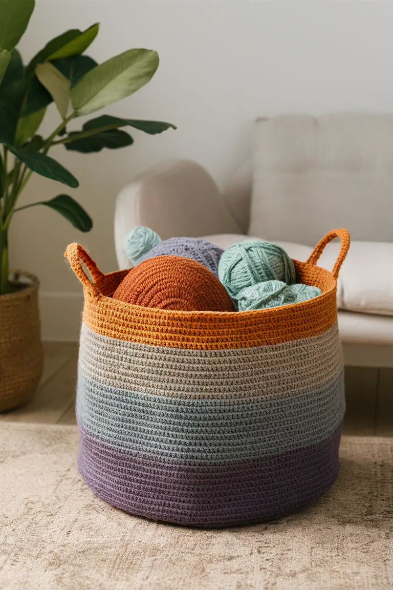 Crochet Baskets