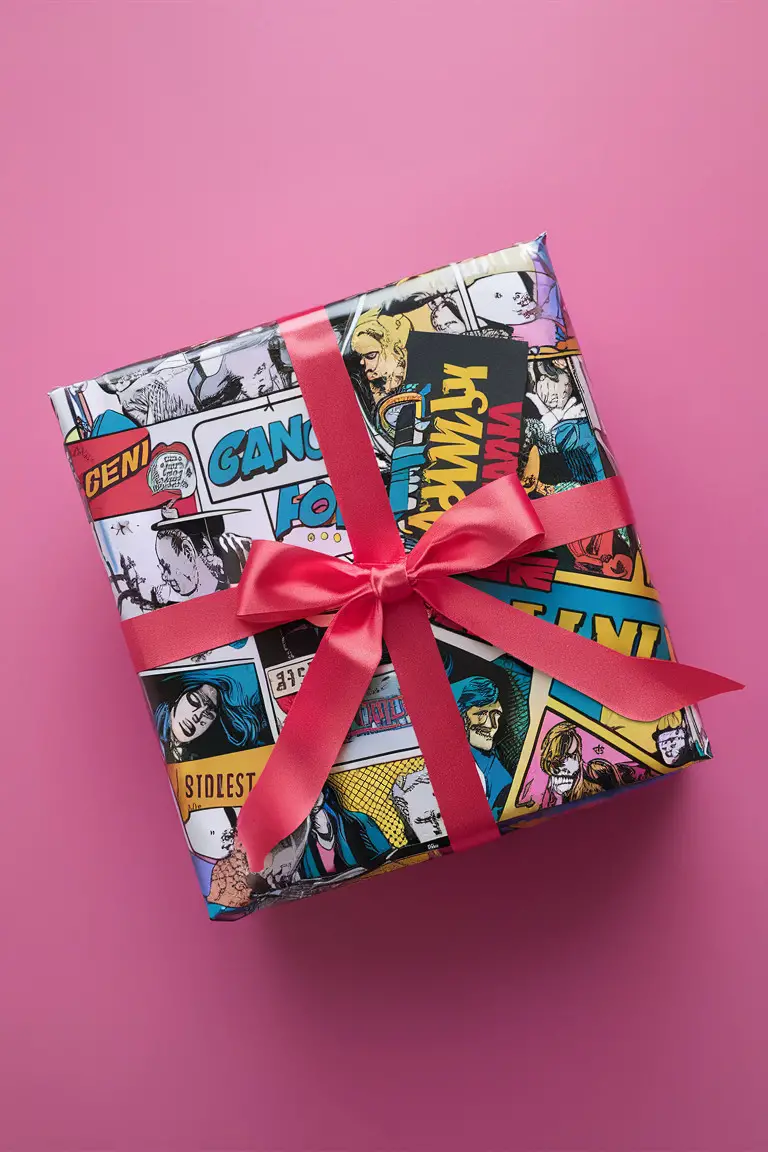 Colorful Comic Wrap Colorful Comic Wrap