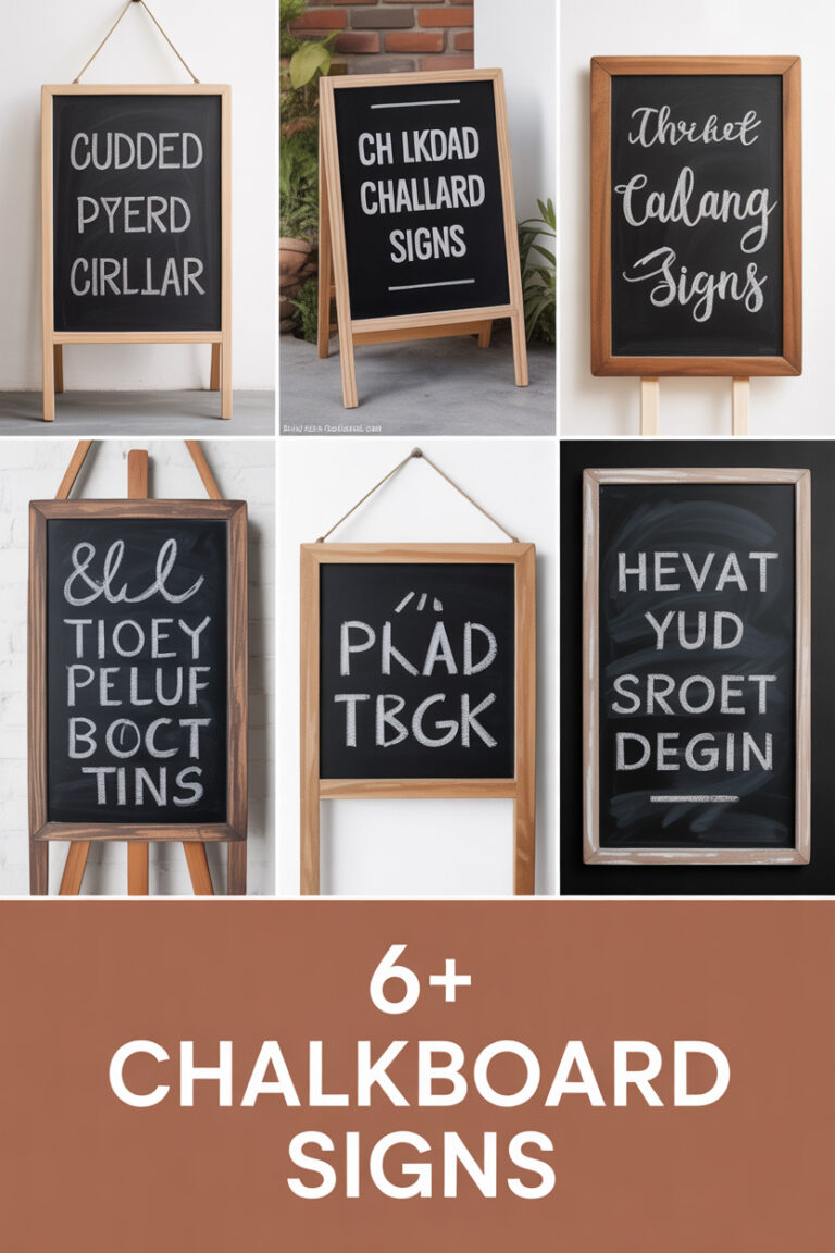 6+ Amazing Chalkboard Signs to Spark Your Creativity – Hingga.com