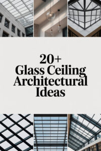 Glass Roch Ceiling 20+ Inspiring Glass Ceiling Architectural Ideas to Elevate Spaces ...